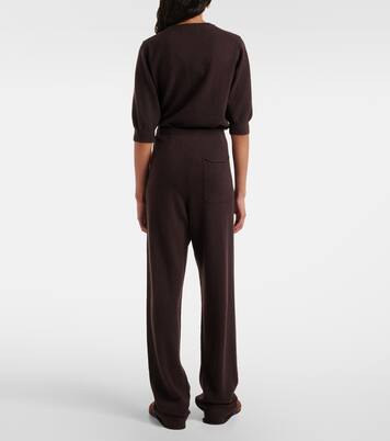 N°320 Rush cashmere-blend straight pants | Extreme Cashmere
