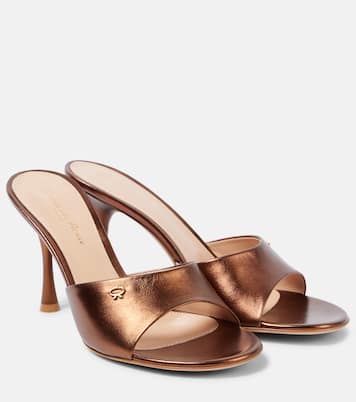 Leather mules | Gianvito Rossi