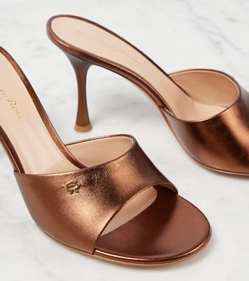 Leather mules | Gianvito Rossi