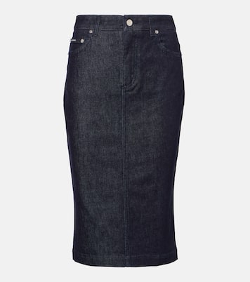 Denim midi skirt | Dolce&Gabbana