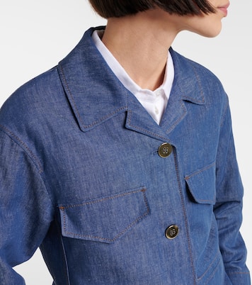 Ginny cotton and linen twill jacket | 'S Max Mara