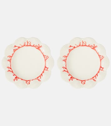 Set Saint Jacques aus zwei Suppentellern  | Les-Ottomans