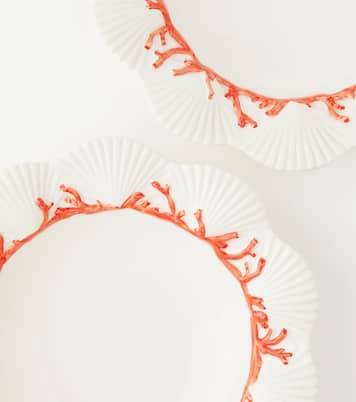 Set Saint Jacques aus zwei Suppentellern  | Les-Ottomans