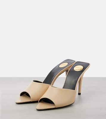 Pantoletten Romy 90 aus Leder | Saint Laurent