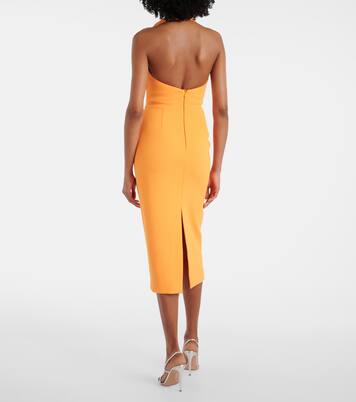 Robe midi en crêpe | Rebecca Vallance