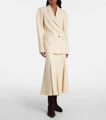 Sedna double-breasted silk blazer | Gabriela Hearst