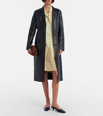 Manteau en cuir | Toteme