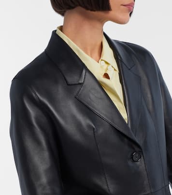 Manteau en cuir | Toteme