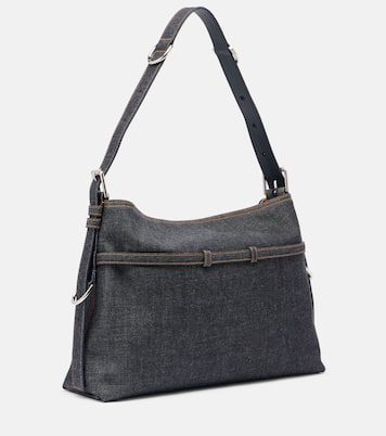 Schultertasche Voyou Medium aus Denim | Givenchy