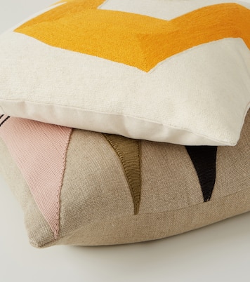 Ojai Path wool and cotton cushion | Jonathan Adler