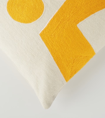 Ojai Path wool and cotton cushion | Jonathan Adler