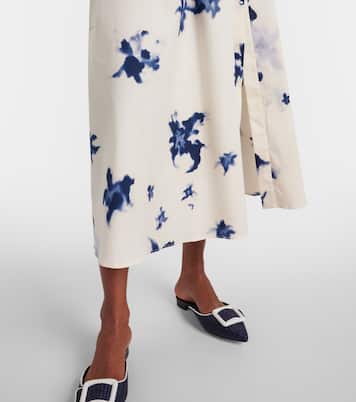 Midikleid Lydia aus einem Baumwollgemisch  | Altuzarra