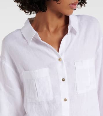 Chemise White Bay en lin | Heidi Klein