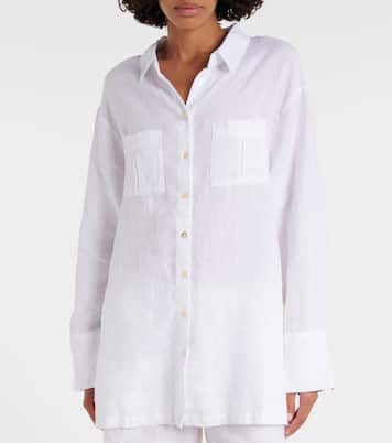 Chemise White Bay en lin | Heidi Klein