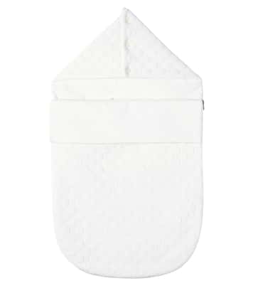 Baby GG padded cotton-blend blanket | Gucci Kids