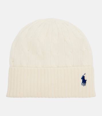 Embroidered wool and cashmere beanie | Polo Ralph Lauren