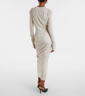 Robe longue en coton mélangé | Entire Studios