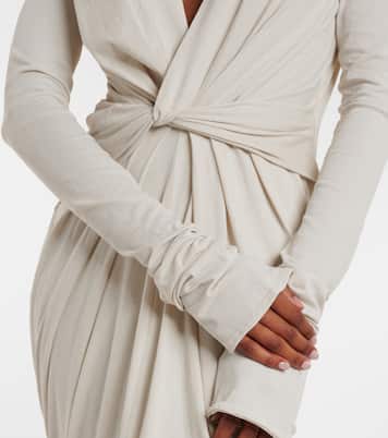 Robe longue en coton mélangé | Entire Studios