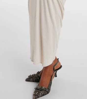 Robe longue en coton mélangé | Entire Studios