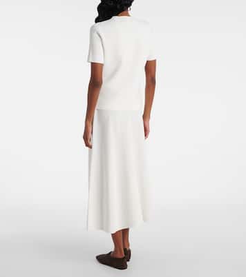 T-Shirt Adelio aus Crêpe | Max Mara