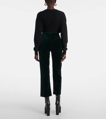 Gerade Hose aus Baumwollsamt | Saint Laurent