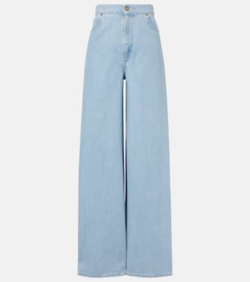 Affari high-rise wide-leg jeans | Max Mara
