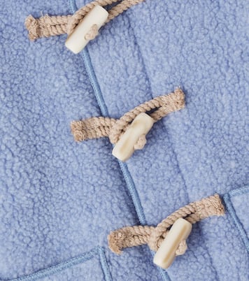 Dufflecoat aus Teddyfleece | Il Gufo