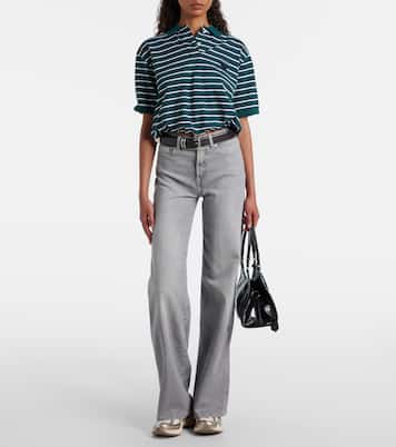 Lotta high-rise wide-leg jeans | 7 For All Mankind