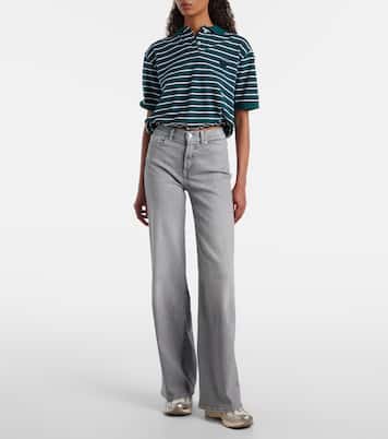 Lotta high-rise wide-leg jeans | 7 For All Mankind