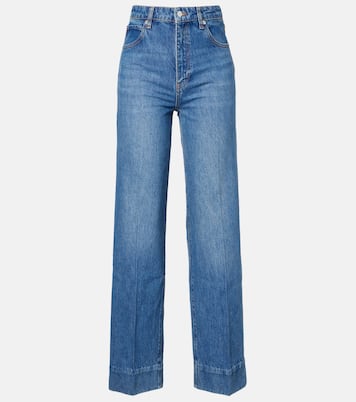 Jeans anchos The Streamline de tiro medio | Frame