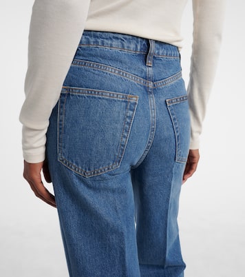 Jeans anchos The Streamline de tiro medio | Frame