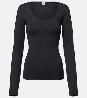 Compact wool-blend sweater | Toteme