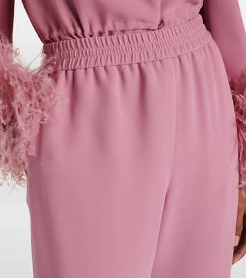 Weite Hose aus Cady Couture | Valentino