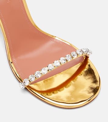 Sandalias Gigi 95 de piel adornadas | Amina Muaddi