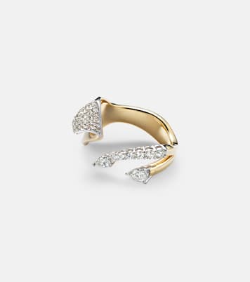 Bague Golden Strada en or 18 ct et diamants  | Yeprem