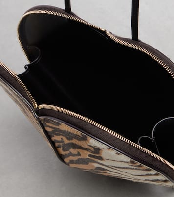 Sac à bandoulière Le Cœur Small en cuir façon poulain | Alaïa