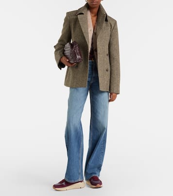 Cassie faded wide-leg jeans | Slvrlake