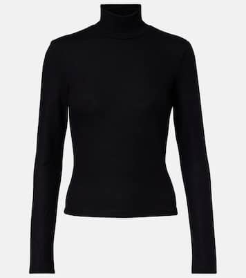 Lauren turtleneck jersey top | Leset