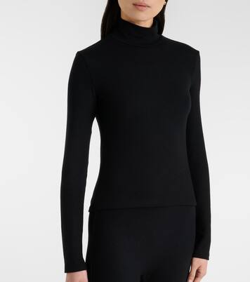Lauren turtleneck jersey top | Leset