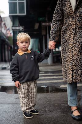 Cotton jersey sweatshirt | Mini Rodini