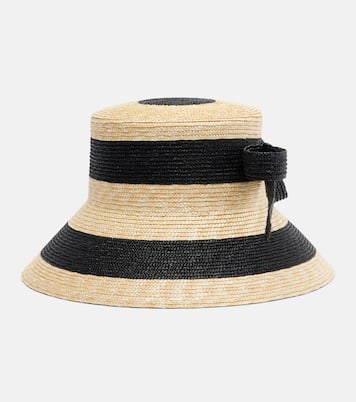Straw bucket hat | Valentino