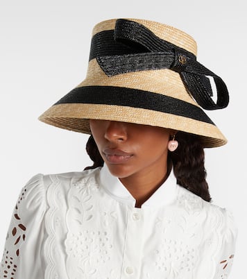 Straw bucket hat | Valentino