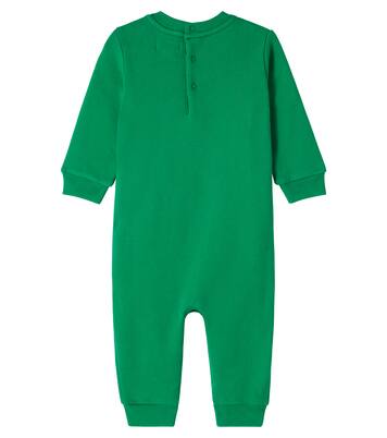 Baby Polo Bear printed cotton-blend onesie | Polo Ralph Lauren Kids