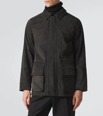 City suede jacket | Saman Amel