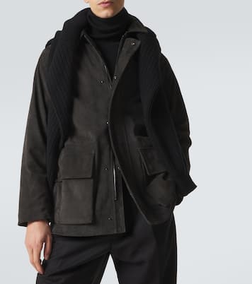 City suede jacket | Saman Amel