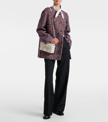 Schultertasche GG Marmont Small aus Leder | Gucci