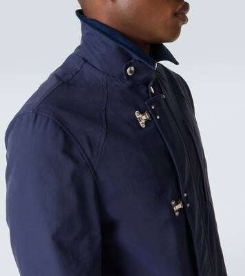 Veste imperméable en coton mélangé | Brunello Cucinelli