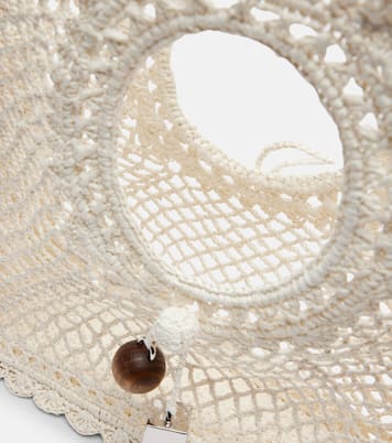 Spiaggia Small lace tote bag | Jacquemus