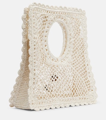 Spiaggia Small lace tote bag | Jacquemus