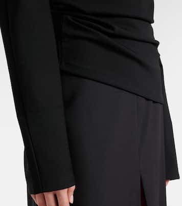 Draped one-shoulder top | Róhe